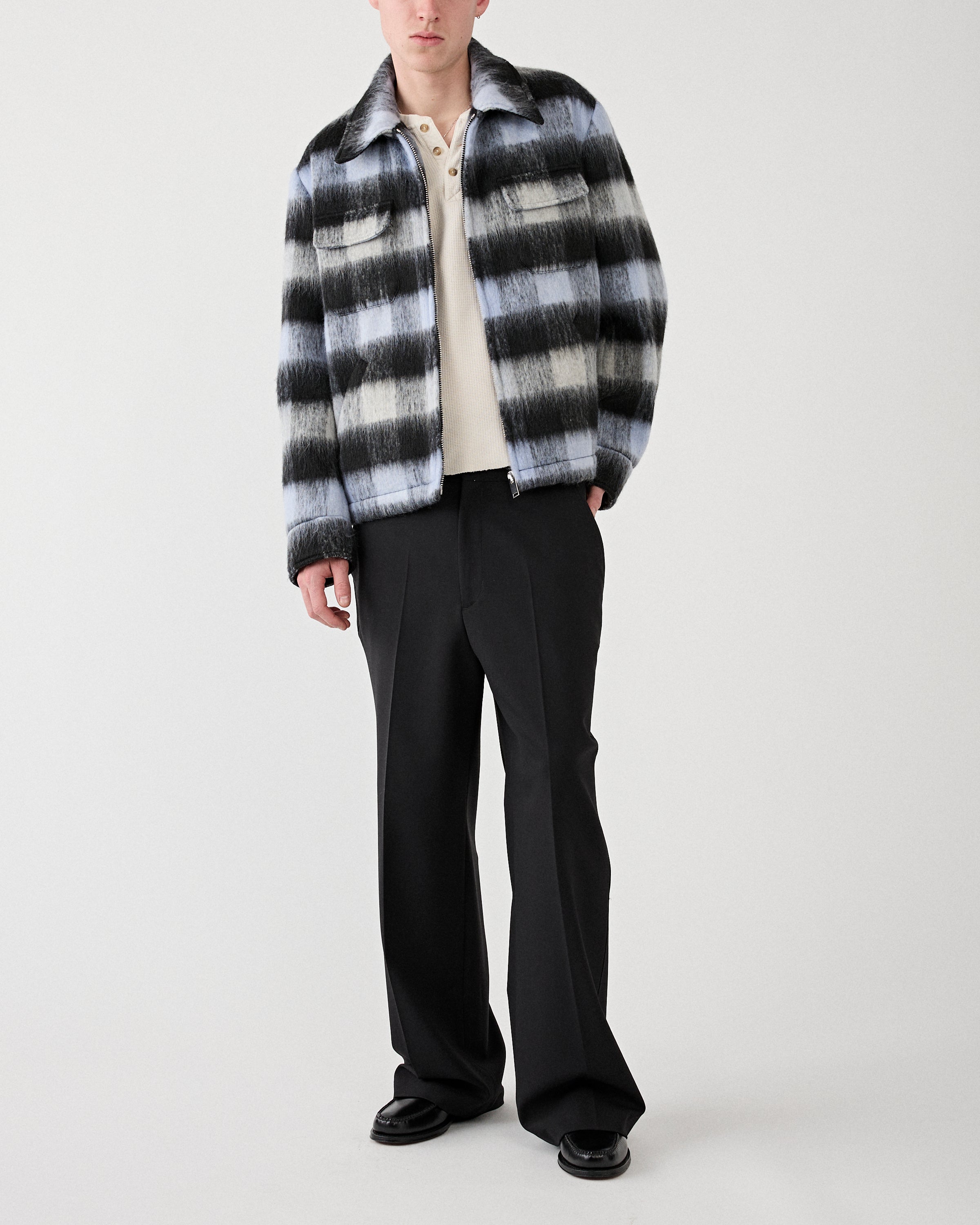 SECOND/LAYER Zooty Trouser Black Pants Men