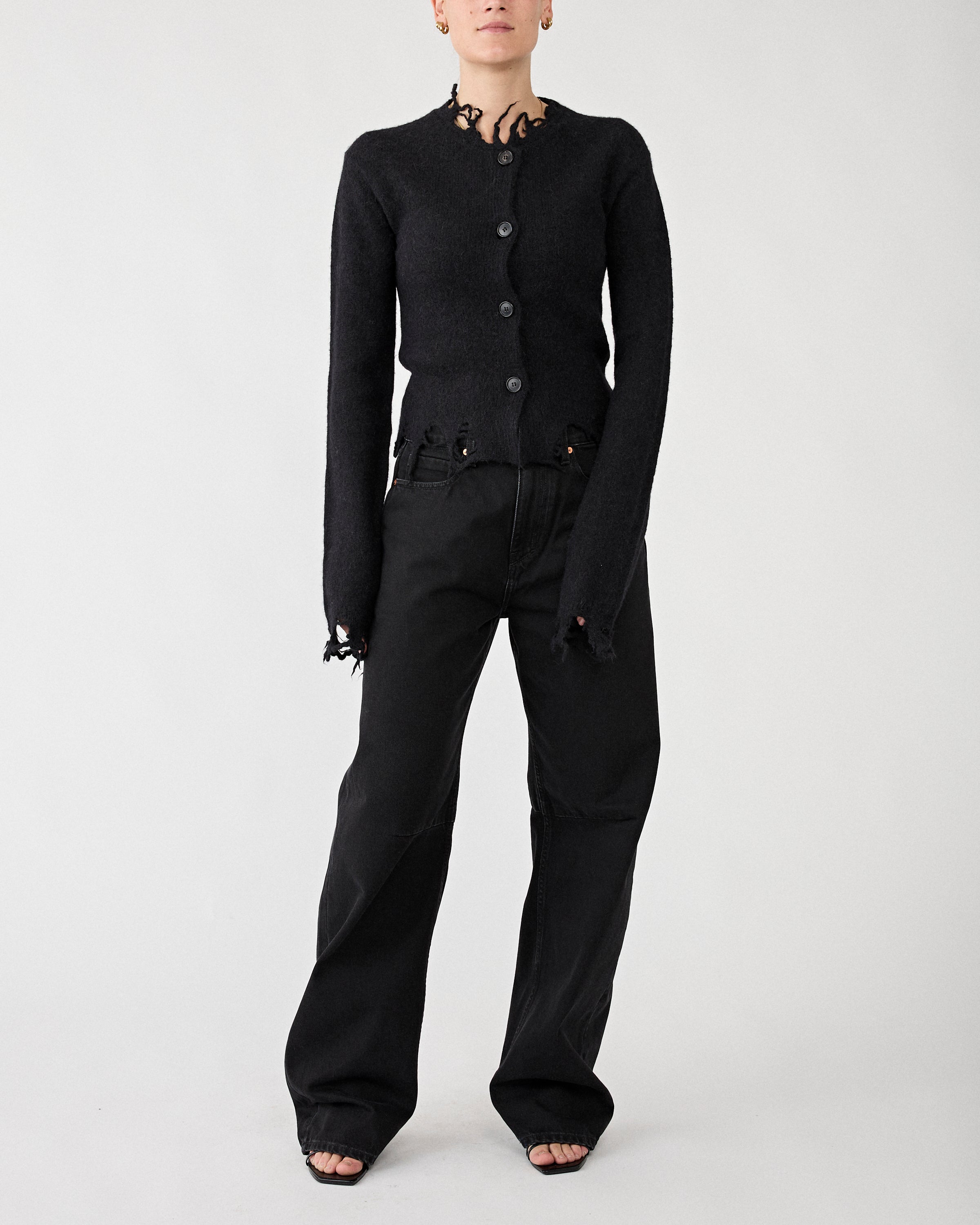 Haikure Jill Black T-shirt L/S Women