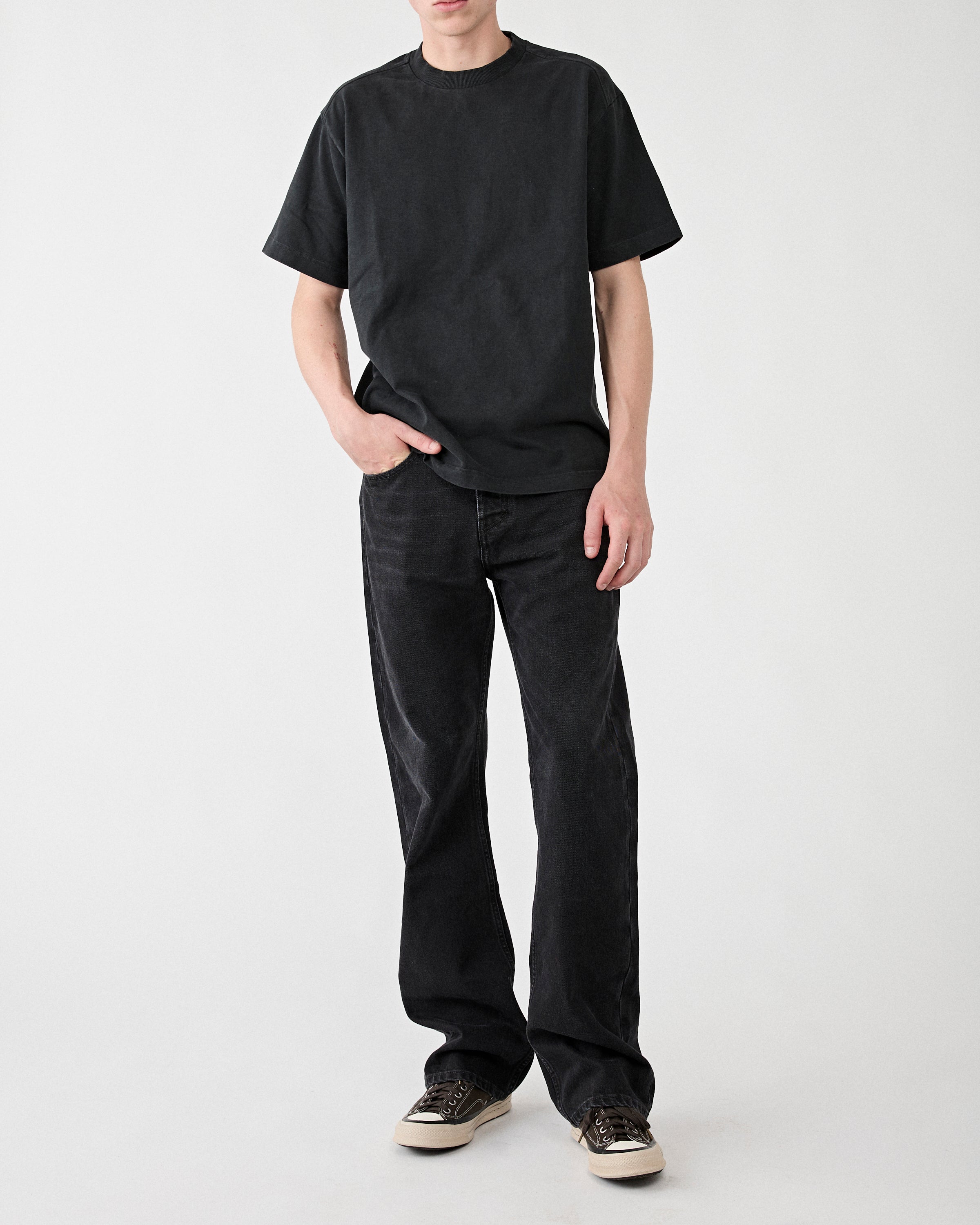 Tenue. Bruce T-Shirt Vintage Black T-shirt S/S Men