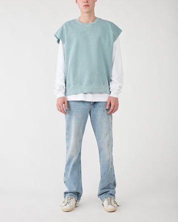 Tenue. Blake Sweat Trashed Emerald Sweater Unisex