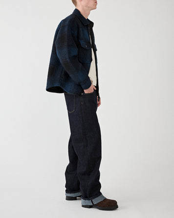SECOND/LAYER Big Papi Denim Raw Indigo Selvedge Denim Men