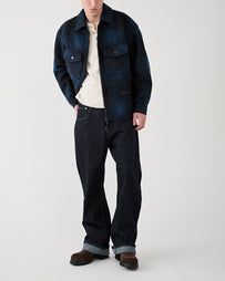 SECOND/LAYER Big Papi Denim Raw Indigo Selvedge Denim Men