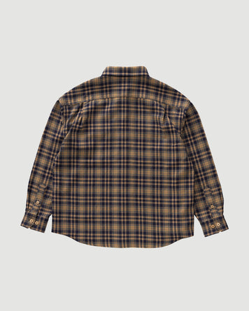 Visvim Lumber Check Navy Shirt L/S Men