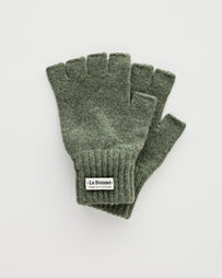 Le Bonnet Gloves Fingerless Croco Gloves Men