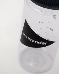 and wander Logo Bottle 500 Clear Other