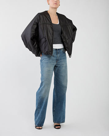 6397 Wide Jean Dad Wash Denim Women