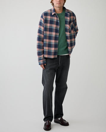 Tenue. Camp Shirt LS Flannel Check Shirt L/S Men