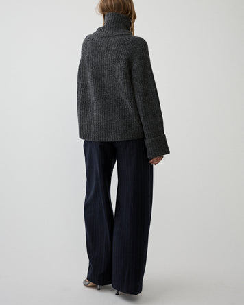 Christian Wijnants Kalda Sweater Anthracite Sweater Women