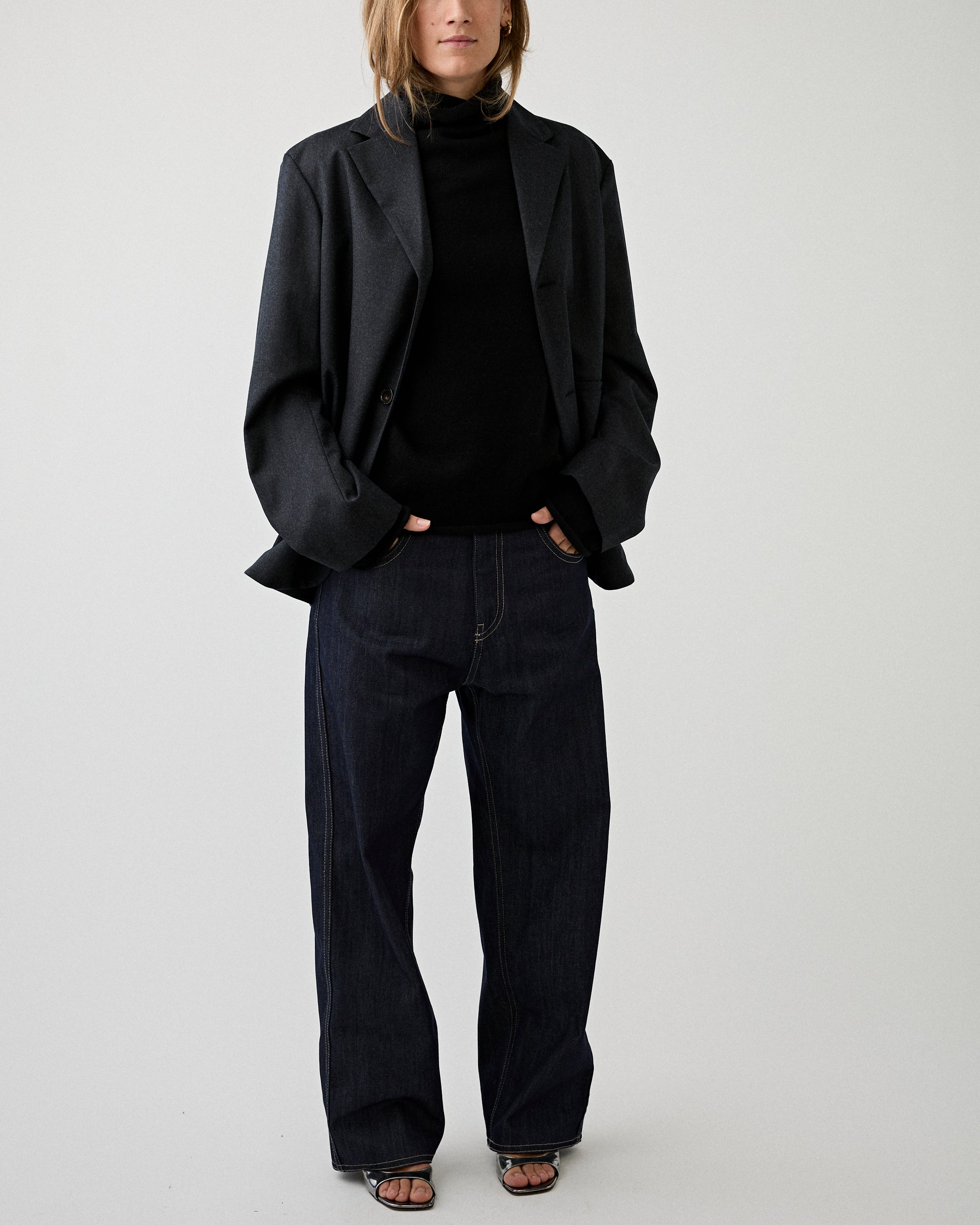 Sofie D'Hoore Cyrano Blazer Charcoal JKT Short Women