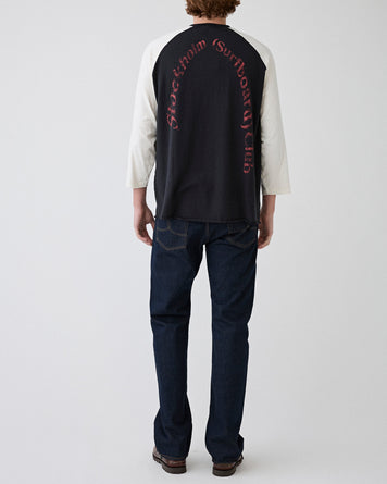 Stockholm Surfboard Club Vinnie T-shirt Black/White T-shirt L/S Men