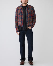 Stockholm Surfboard Club Terrence Shirt Red Check Shirt L/S Men
