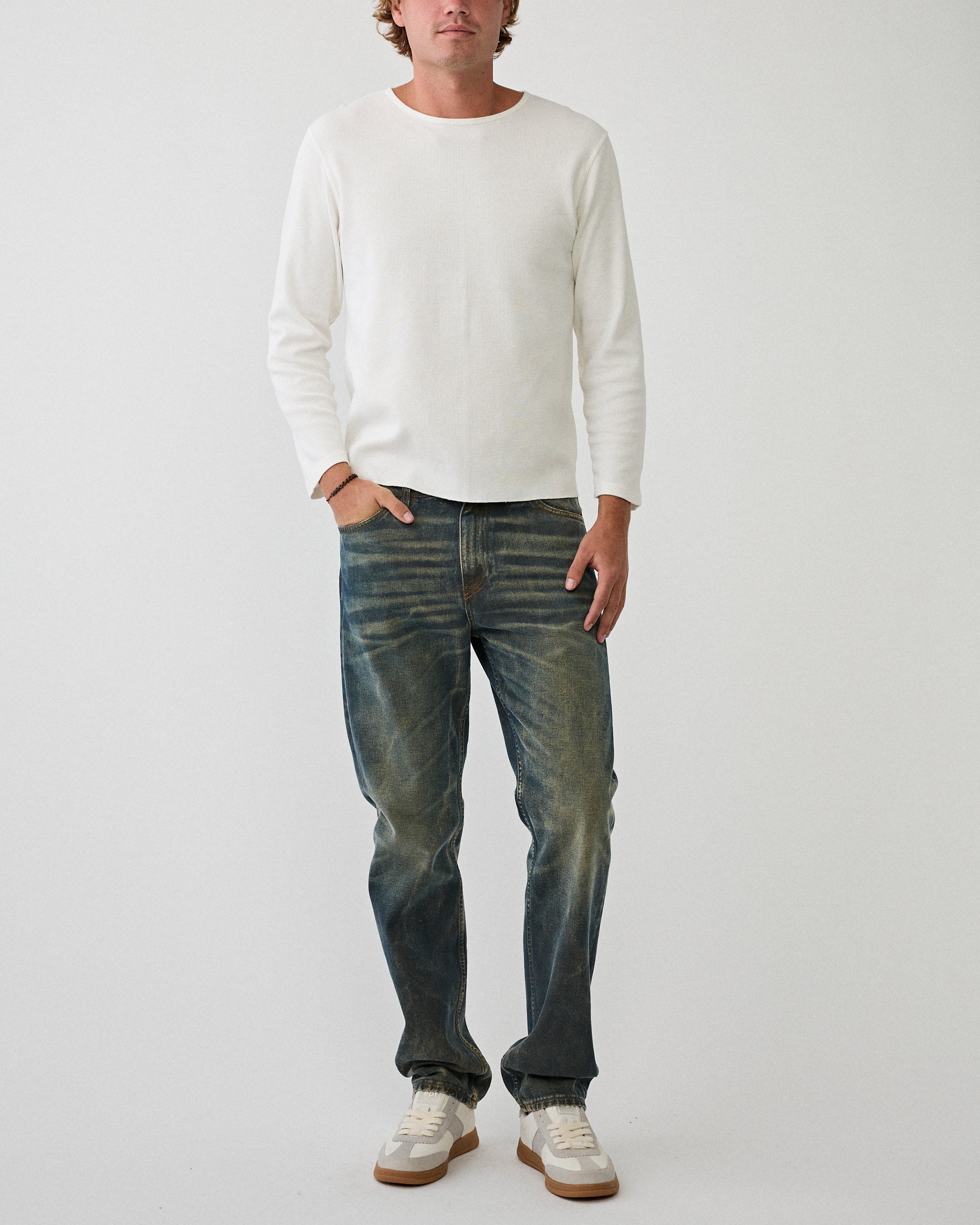 Stockholm Surfboard Club Lars Denim Acid Forest Denim Men