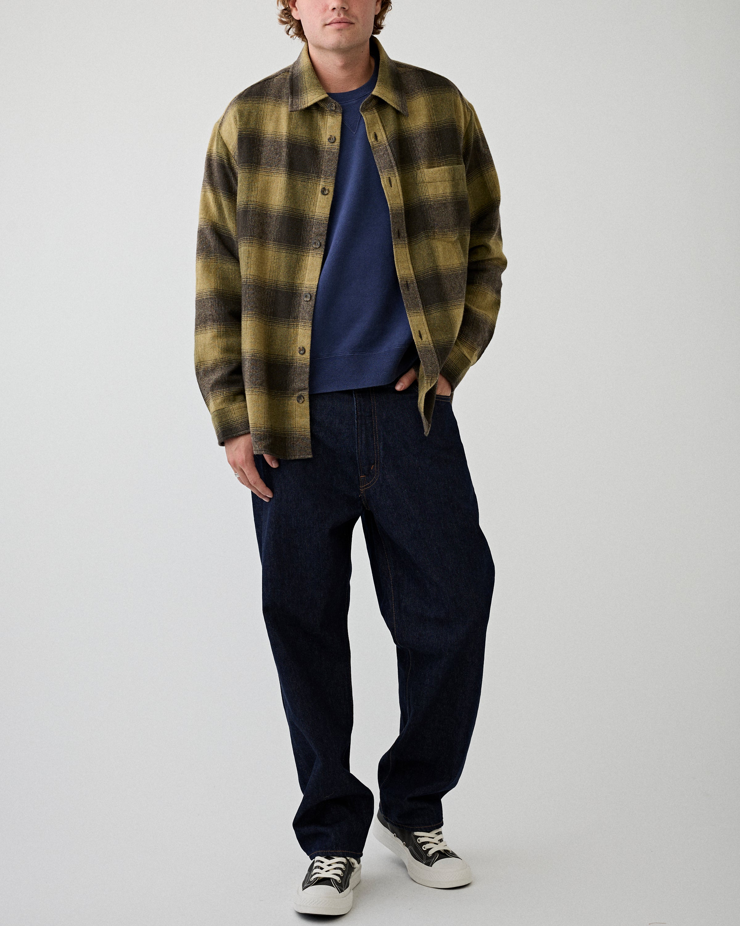 A.P.C. Surchemise Malaury Khaki Shirt L/S Men