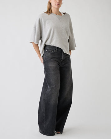 Tenue. Harper Sweat Grey Melange Sweater Women