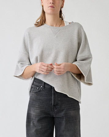 Tenue. Harper Sweat Grey Melange Sweater Women