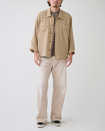 Club Overshirt Yellow Check