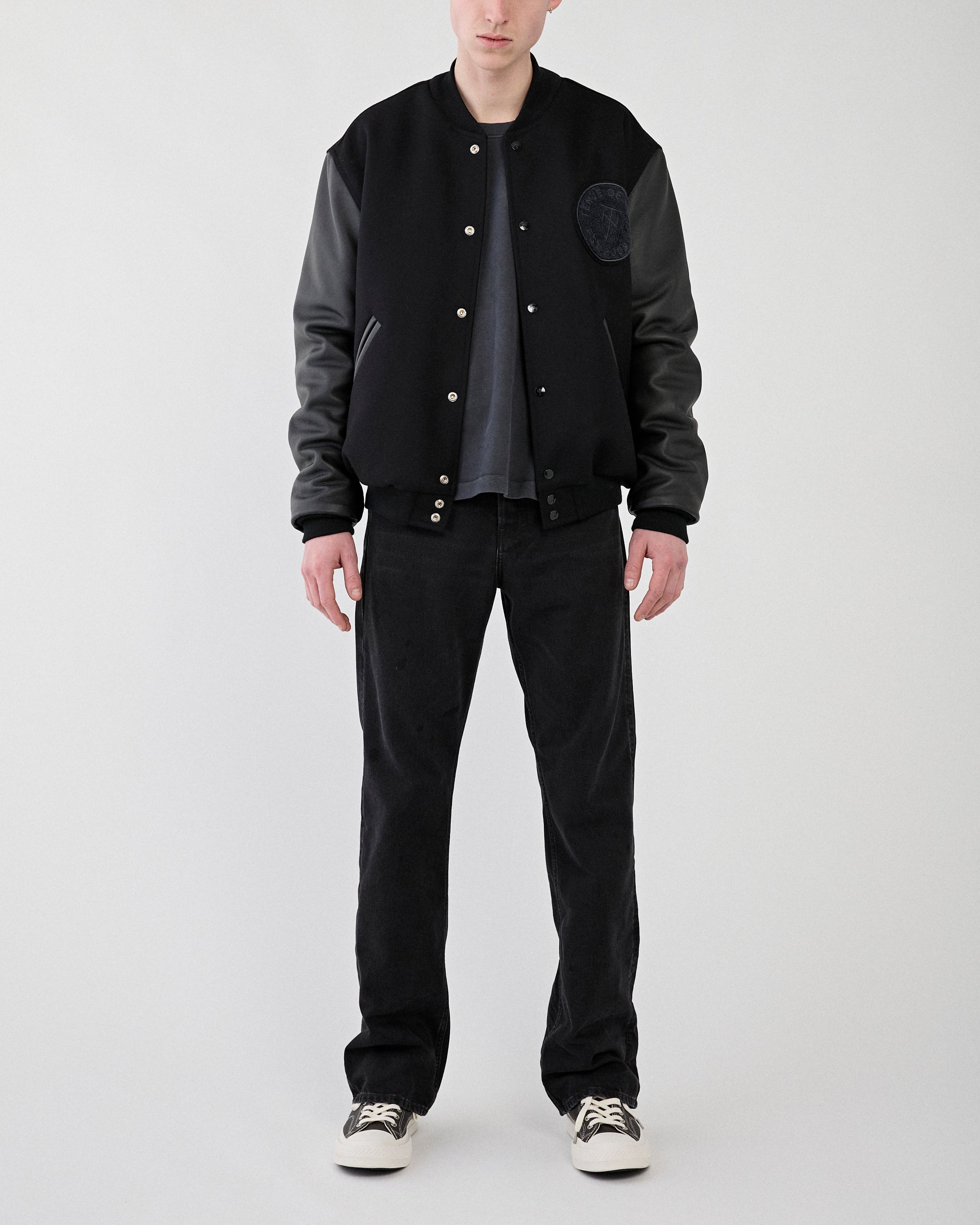 Tenue. Tenue. X TDN Varsity ‘Black On Black’ Limited Edition of 25 JKT Short Unisex