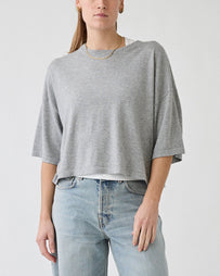 RAFF Cotton Cashmere Short Grey Shorts Women