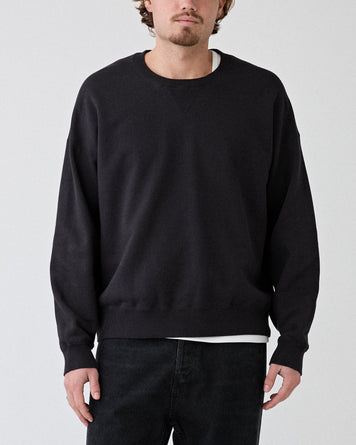 Visvim Ultimate Jumbo SB Sweat Black Sweater Men