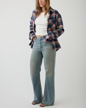 Tenue. Camp Shirt LS Flannel Check Shirt L/S Men