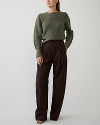 Christian Wijnants Kopanos Sweater Sage Melange Sweater Women