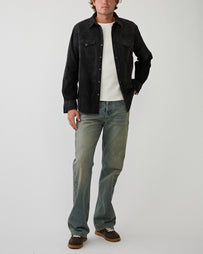 RRL Buffalo West Long Sleeve Sport Shirt Black Shirt L/S Men