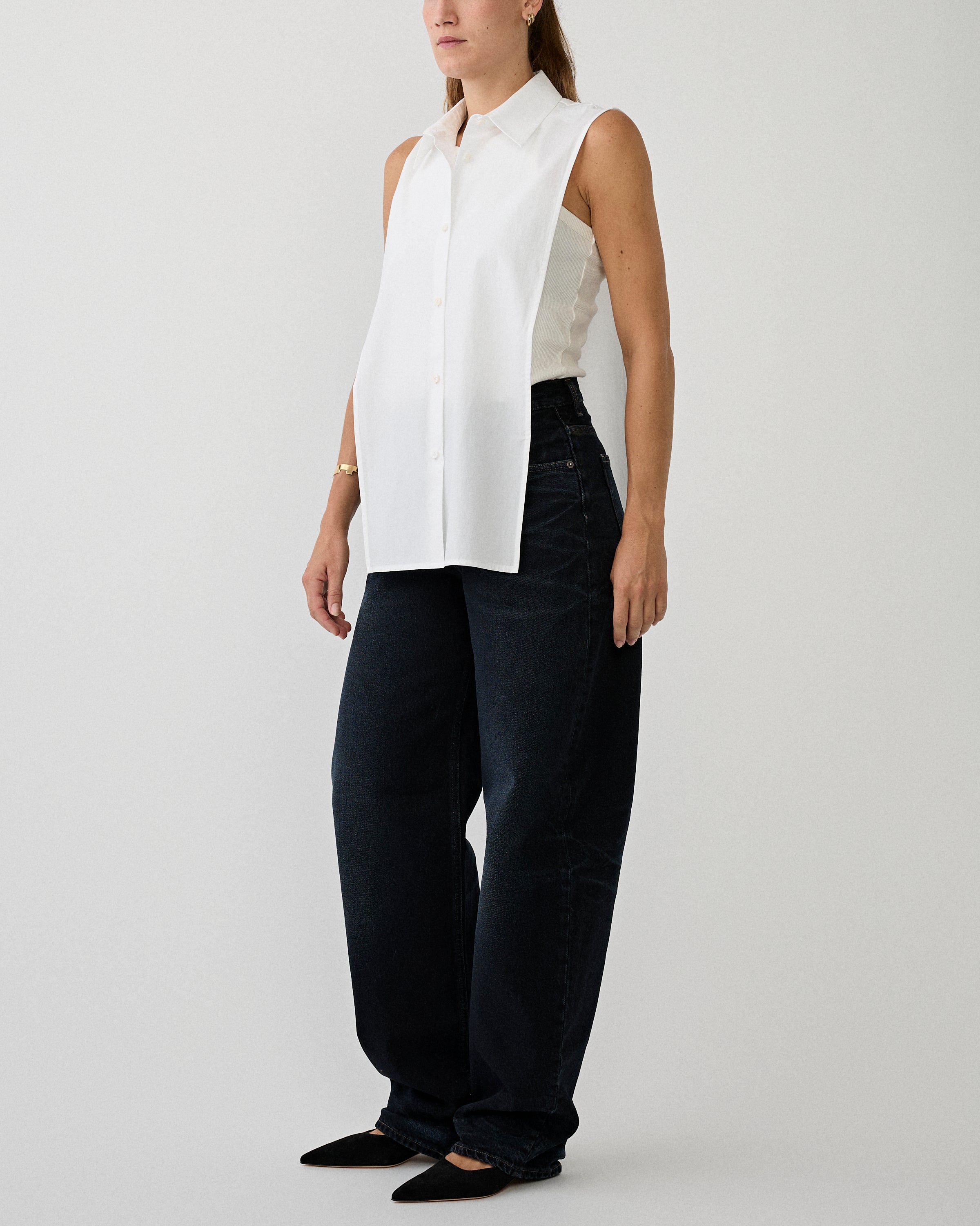 Haikure Bibi Blue Black Denim Women
