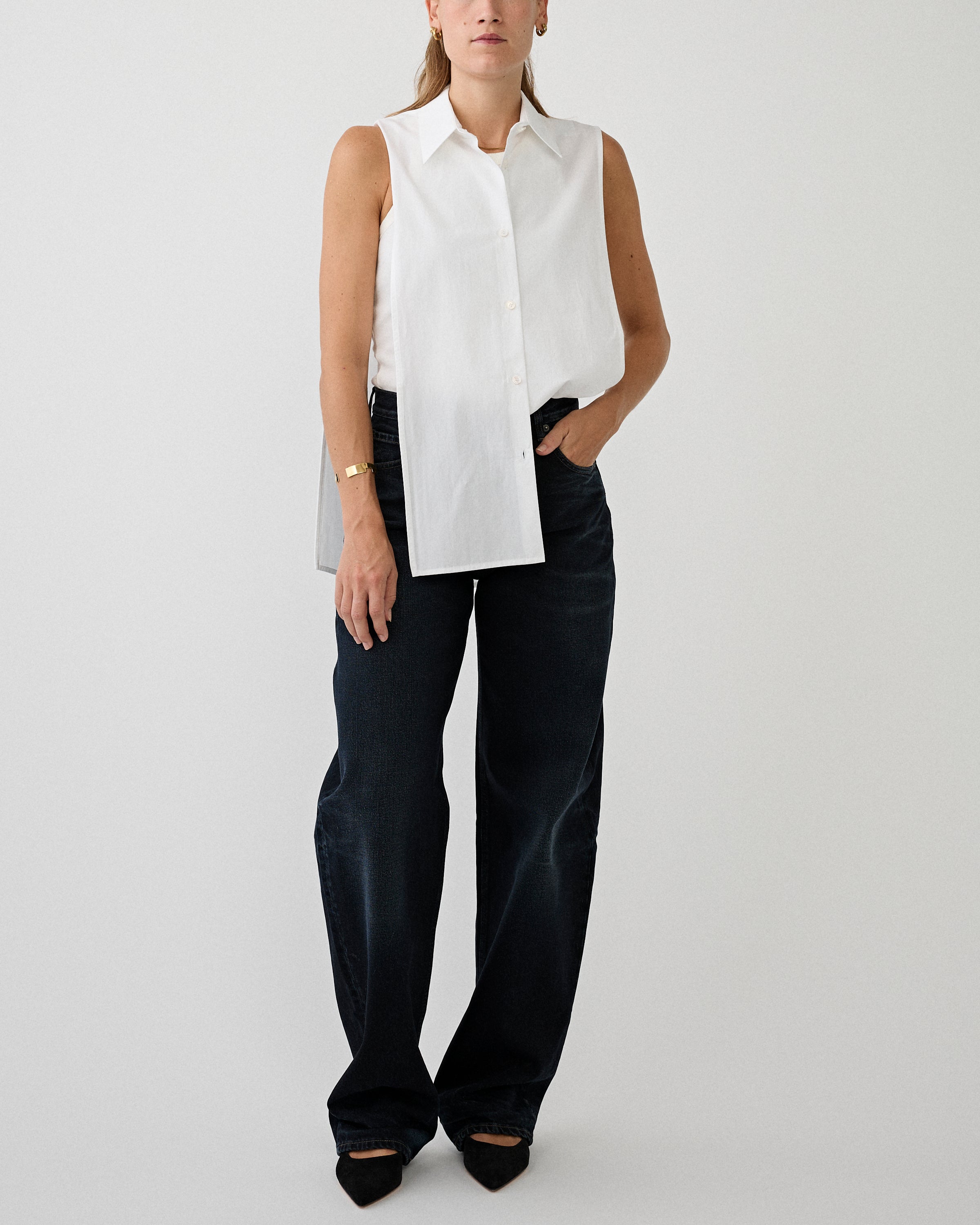 Haikure Bibi Blue Black Denim Women