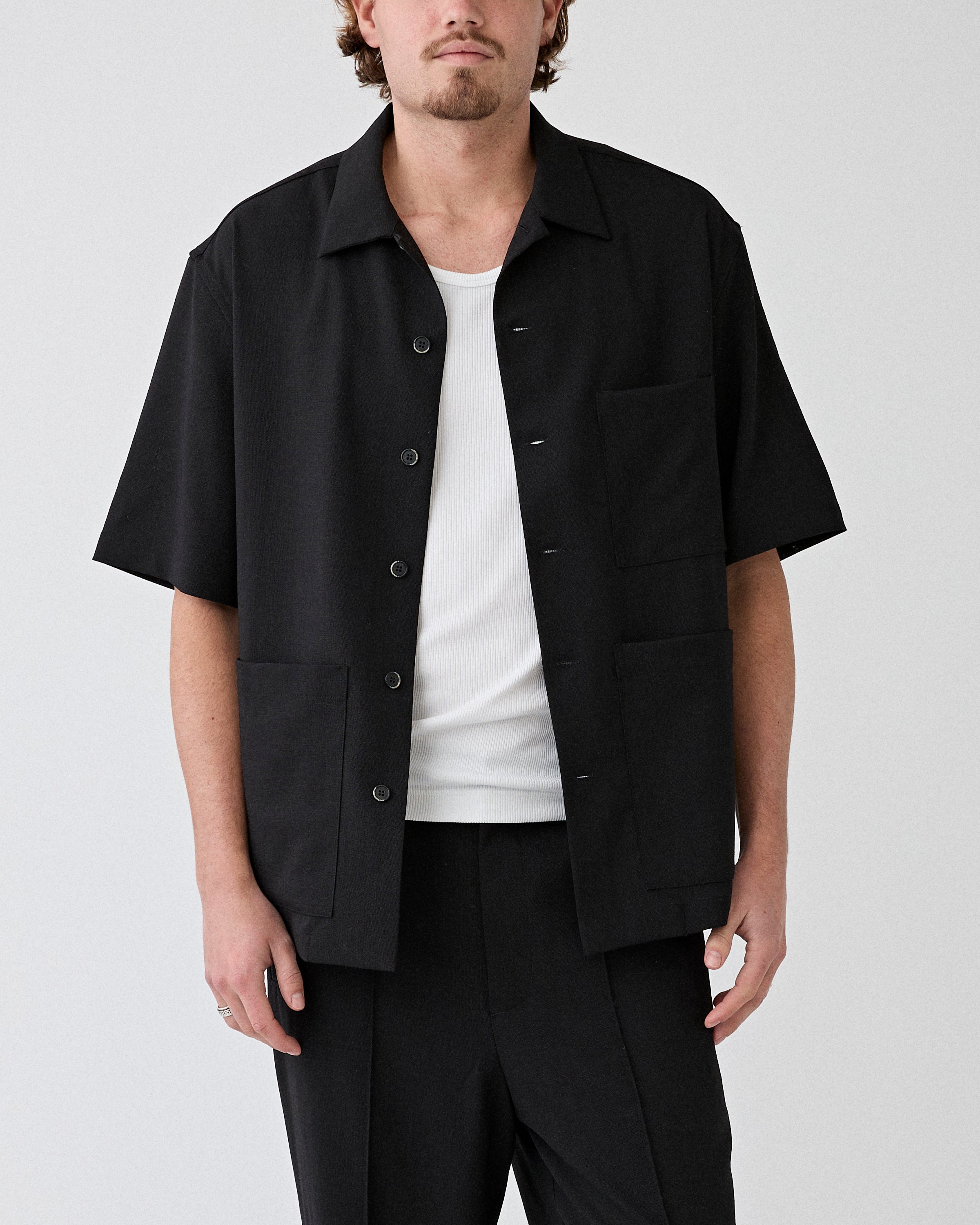 Barena Venezia Shirt Gamicia Donde Nero Shirt S/S Men