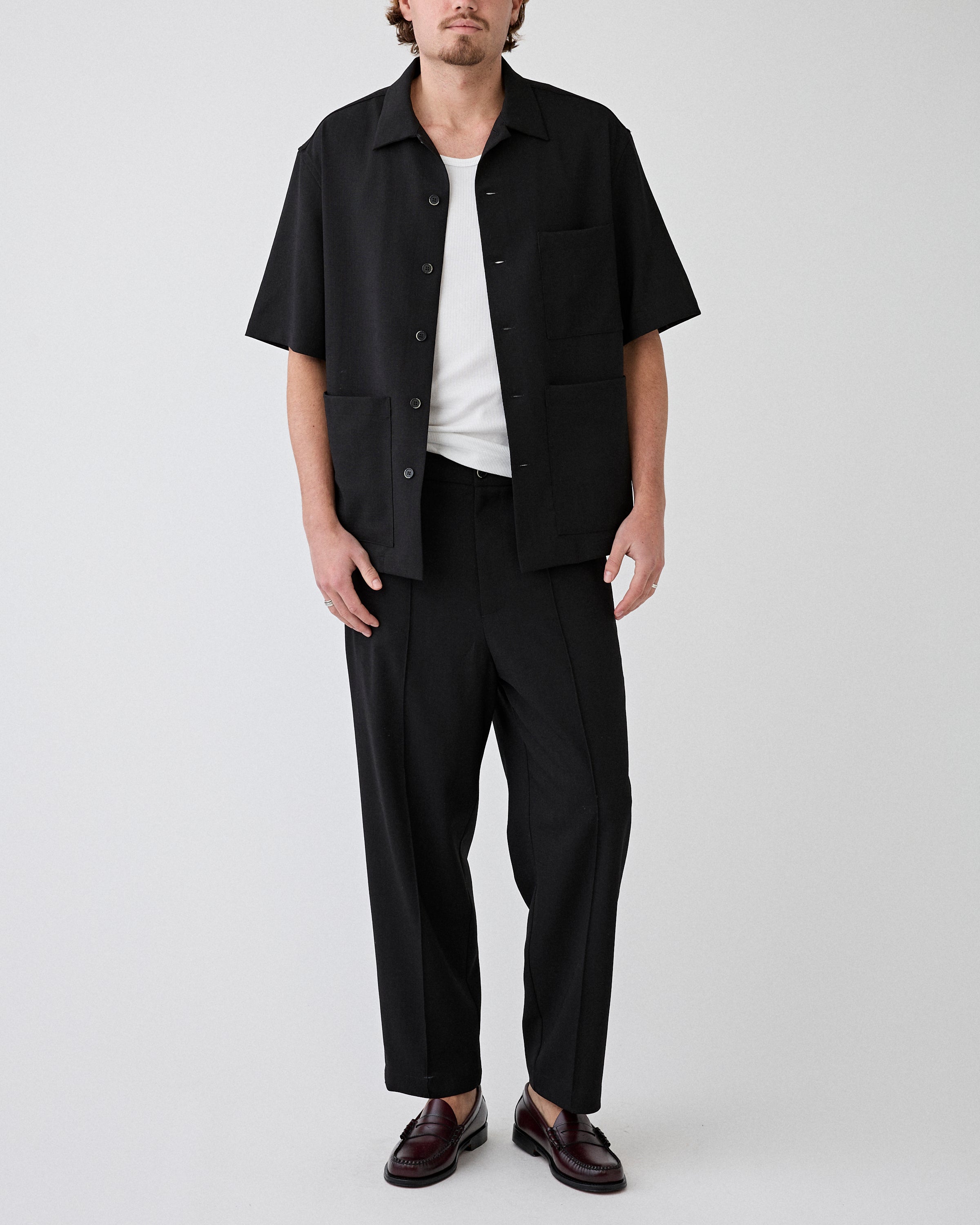 Barena Venezia Shirt Gamicia Donde Nero Shirt S/S Men