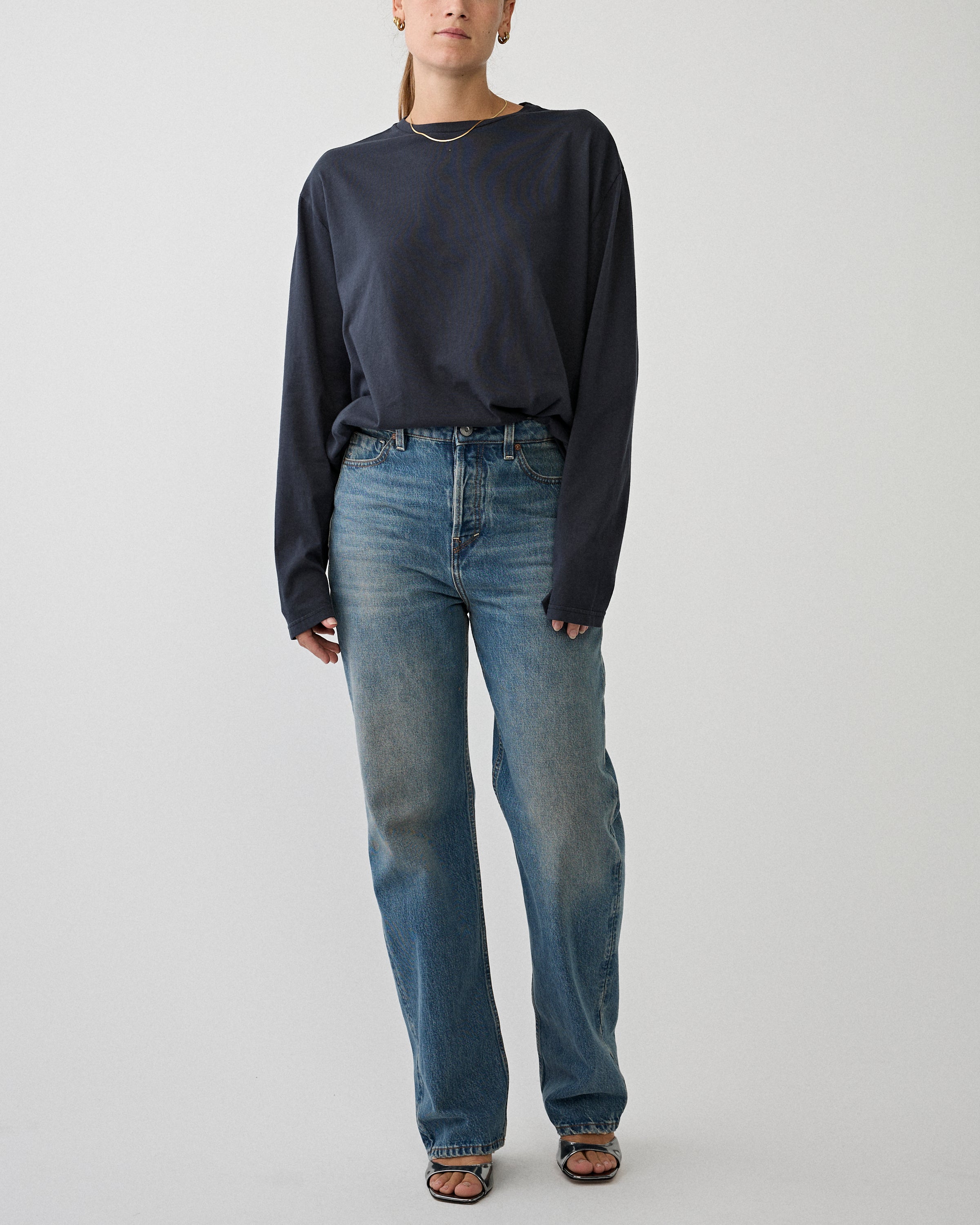 Tenue. Lynn T-Shirt LS Black Berry T-shirt L/S Women