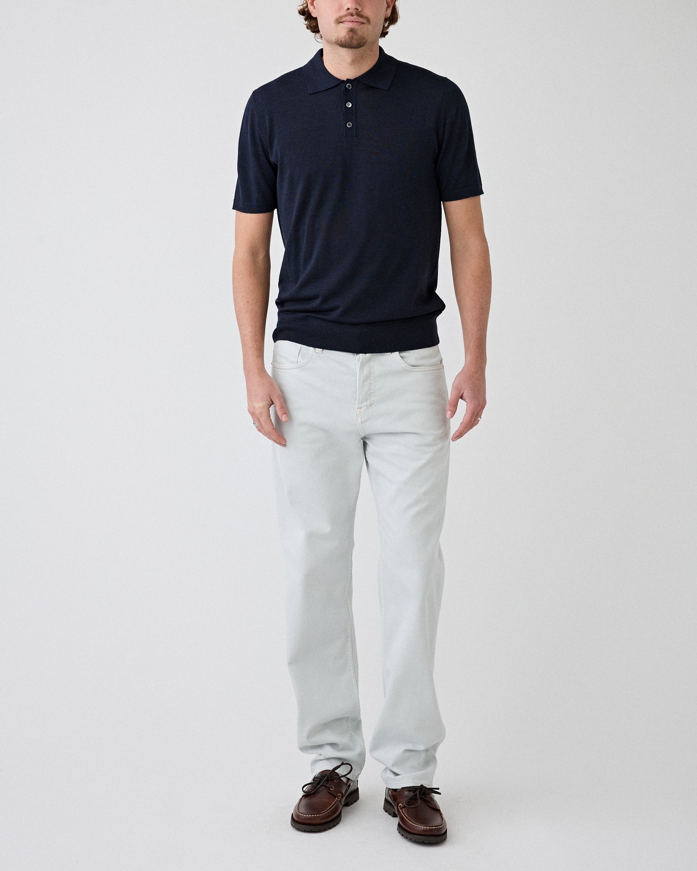 Barena Venezia Knitwear T-shirt Marco Navy T-shirt S/S Men