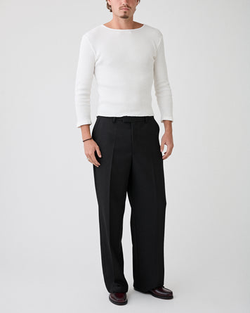 SECOND/LAYER Zero Thermal Vintage White T-Shirt L/S Men