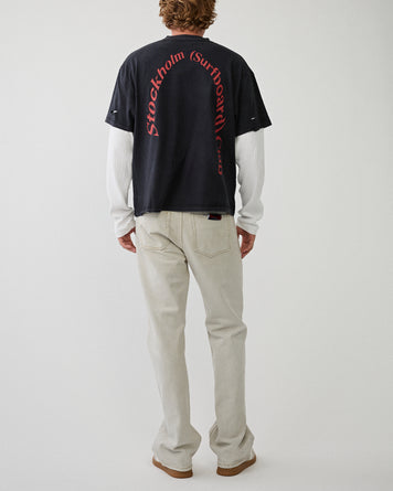 Stockholm Surfboard Club Layer Box Tee Black T-shirt S/S Men