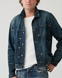 RRL Woven Trucker Jacket Ridger Wash JKT Short Men