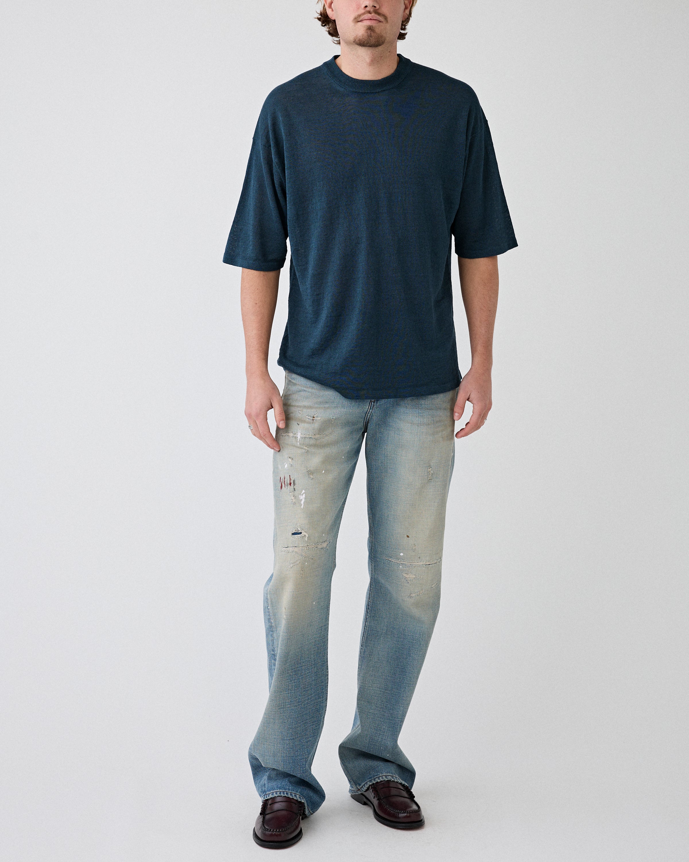 Roberto Collina Girocollo MC Comfort Fit Ottanio Knitwear Men