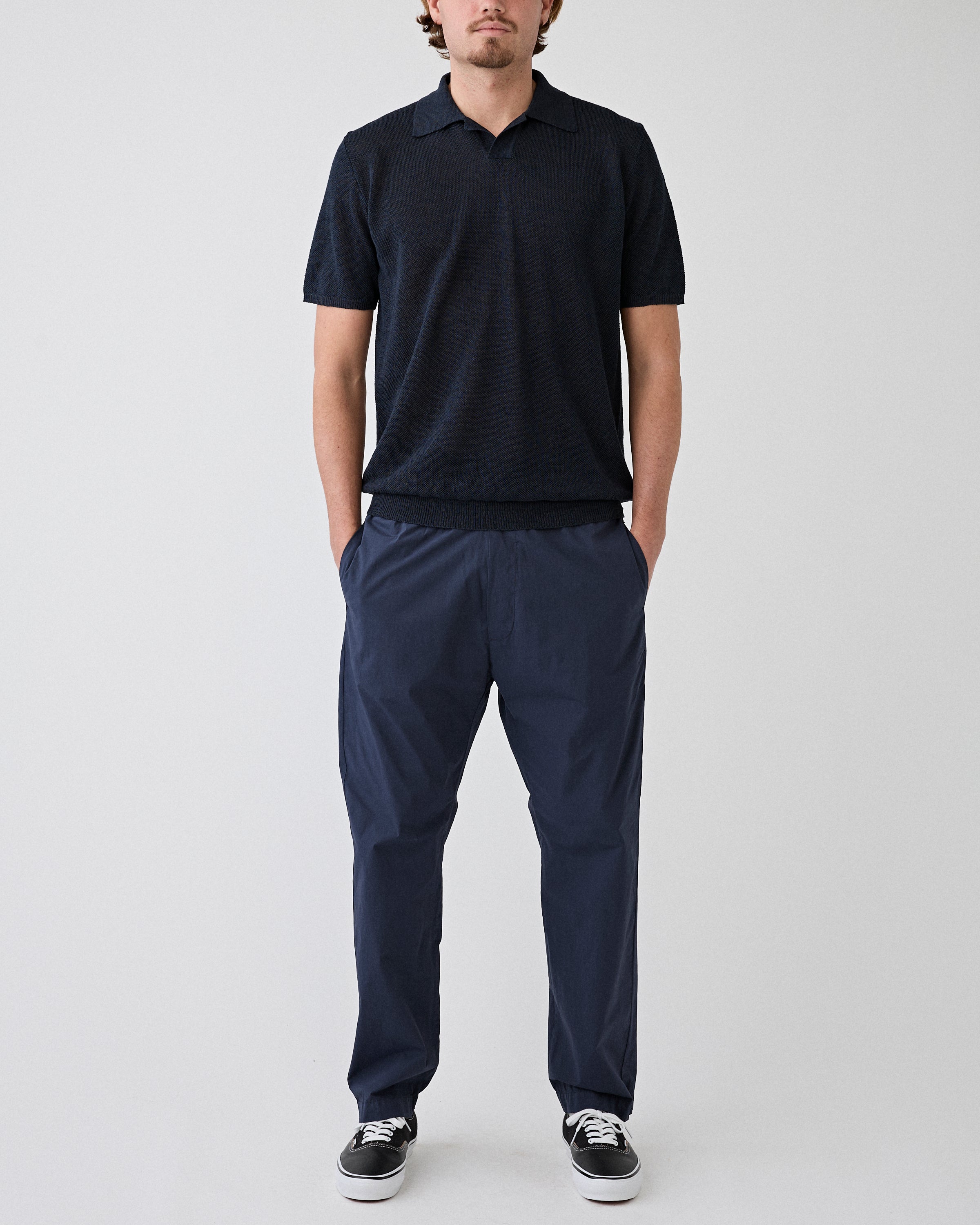 Barena Venezia Pantalone Bativoga Pavion Navy Pants Men
