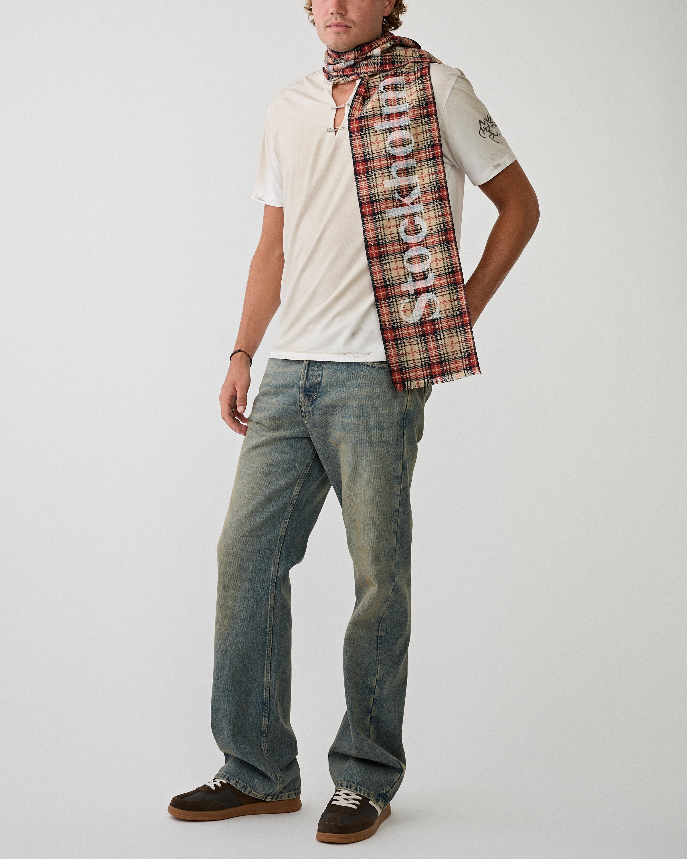 Stockholm Surfboard Club Scarf Check Apparel & Accessories