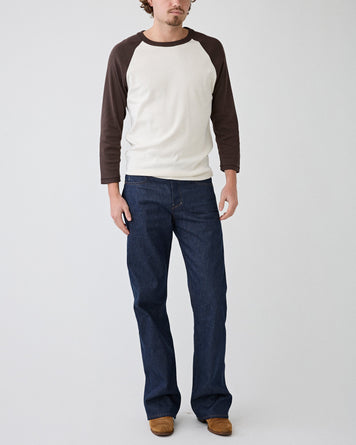 A.P.C. T-Shirt Quarter Beige Brown T-shirt L/S Men