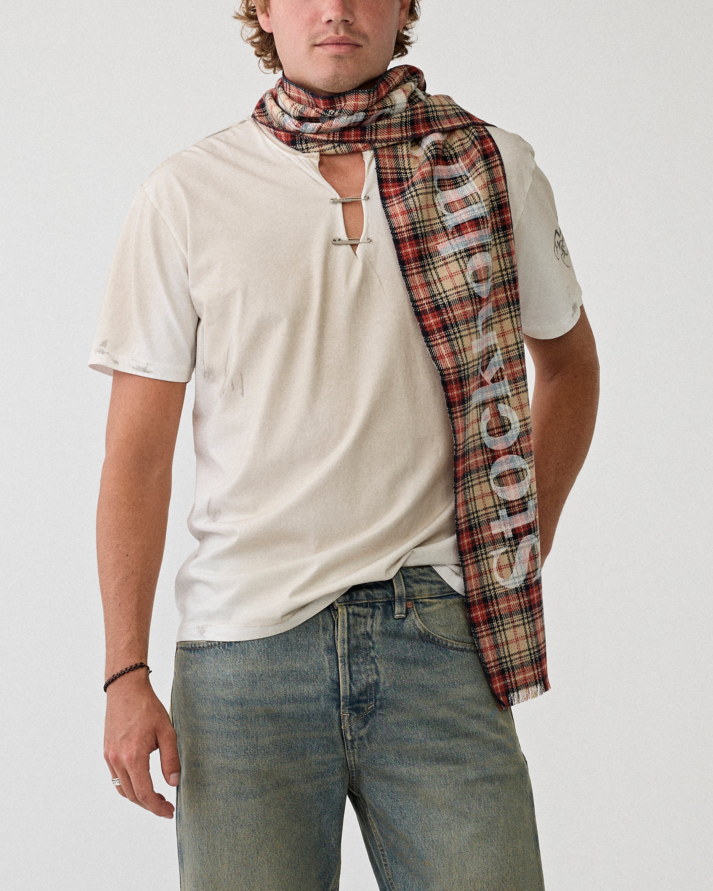 Stockholm Surfboard Club Scarf Check Apparel & Accessories