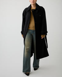 A.P.C. Manteau Lea Black JKT Long Women