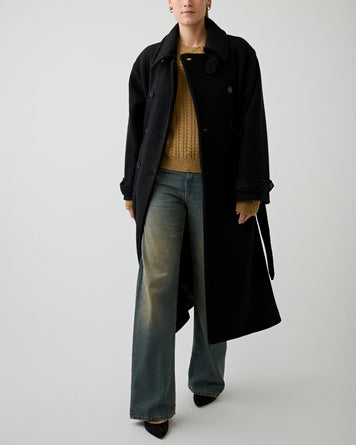 A.P.C. Manteau Lea Black JKT Long Women