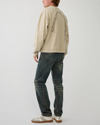 Stockholm Surfboard Club Benny Sweater Cream Sweater Men