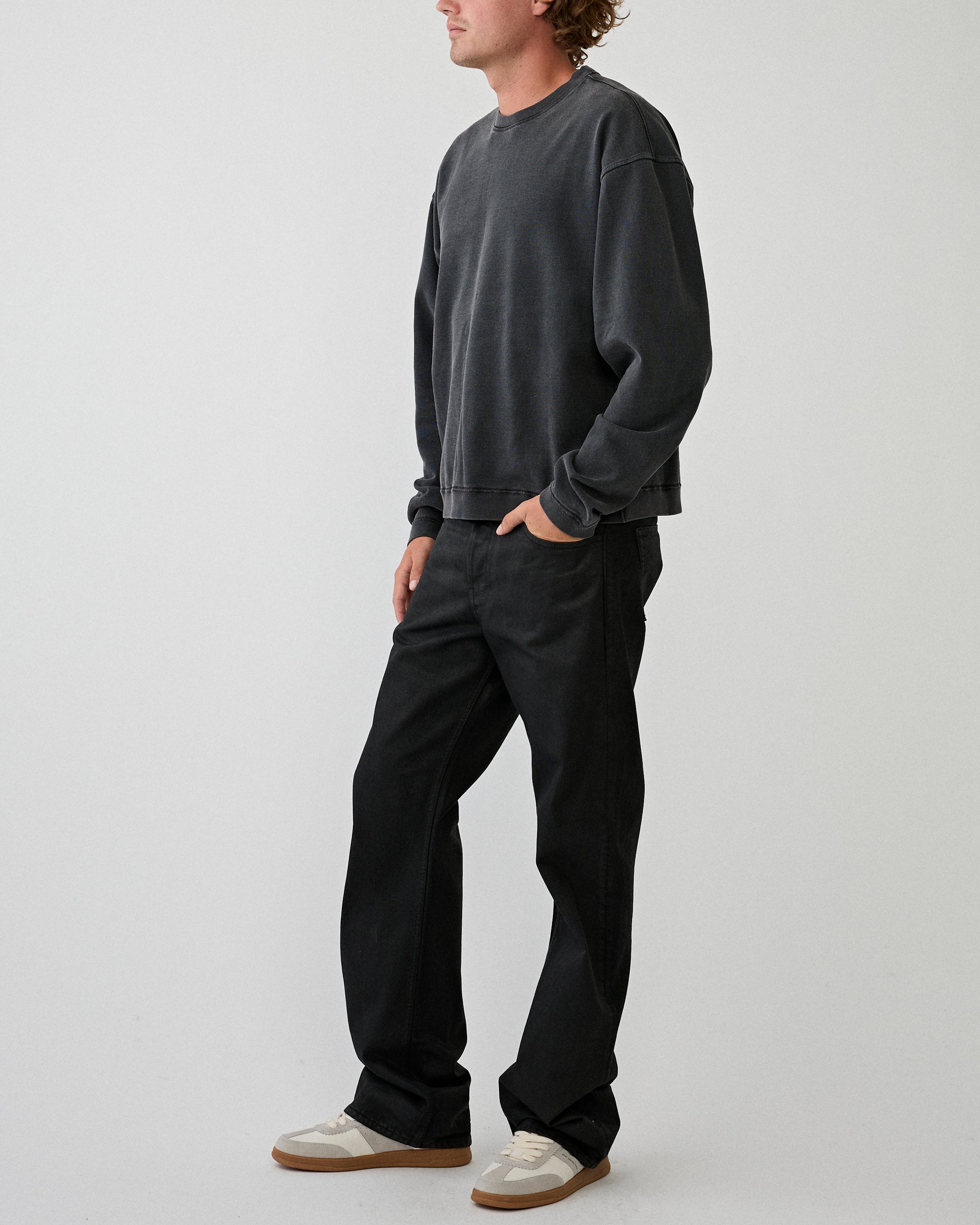 Benny Sweater Faded Black