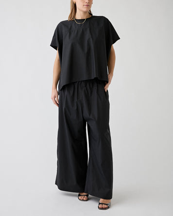 Sophie D'Hoore Wide Pants Black Pants Women