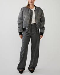 Stockholm Surfboard Club Bomber Black JKT Short Men