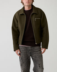 Visvim Blackthorn Blouson Olive JKT Short Men