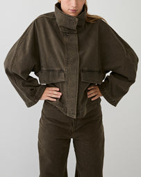 Christian Wijnants Jabala Jacket Olive JKT Short Women