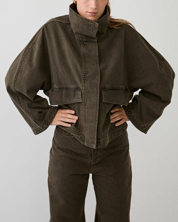 Christian Wijnants Jabala Jacket Olive JKT Short Women