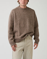 A.P.C. Pull Dylan Taupe Knitwear Men